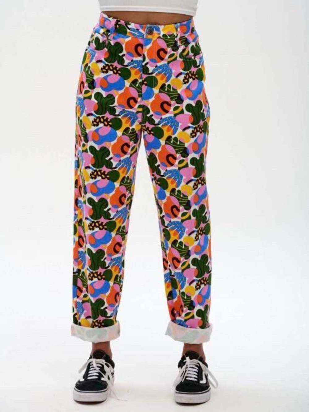 LUCY & YAK Dana Jeans: ORGANIC TWILL - Lucas Wakamatsu & Yak - Dita Print